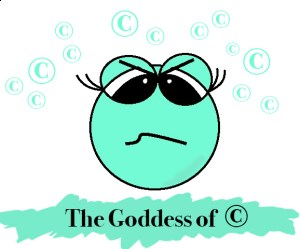 goddess of copyright